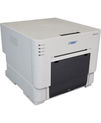 DNP DS-RX1HS Compact Event Photo Booth Portrait Printer Essential Bundle with DNP Print Media 4x6-inch, 2 Rolls + Slinger Padded Printer Carrying