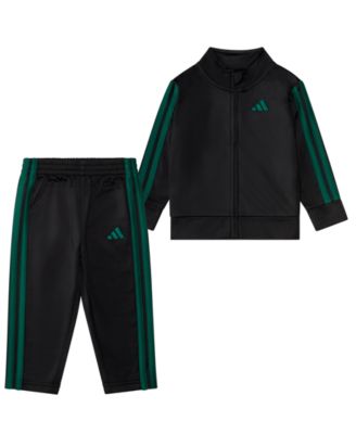 adidas - Baby Boys 2-Piece Stripe Detail Jacket and Joggers Set
