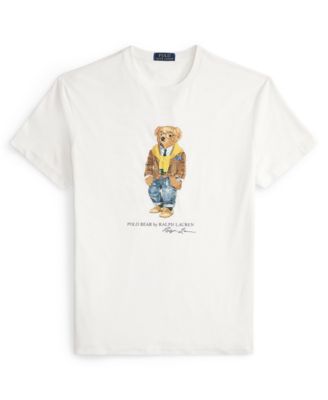 Men's Classic Fit Polo Bear Jersey T-Shirt