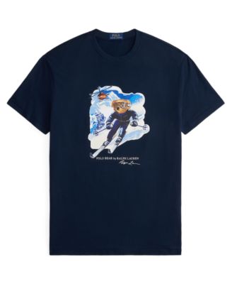 Men's Short Sleeve Polo Bear T-Shirt