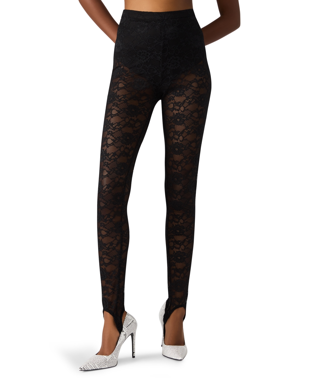 Steve Madden Women's Sandrine Skinny Fit Pants In Black