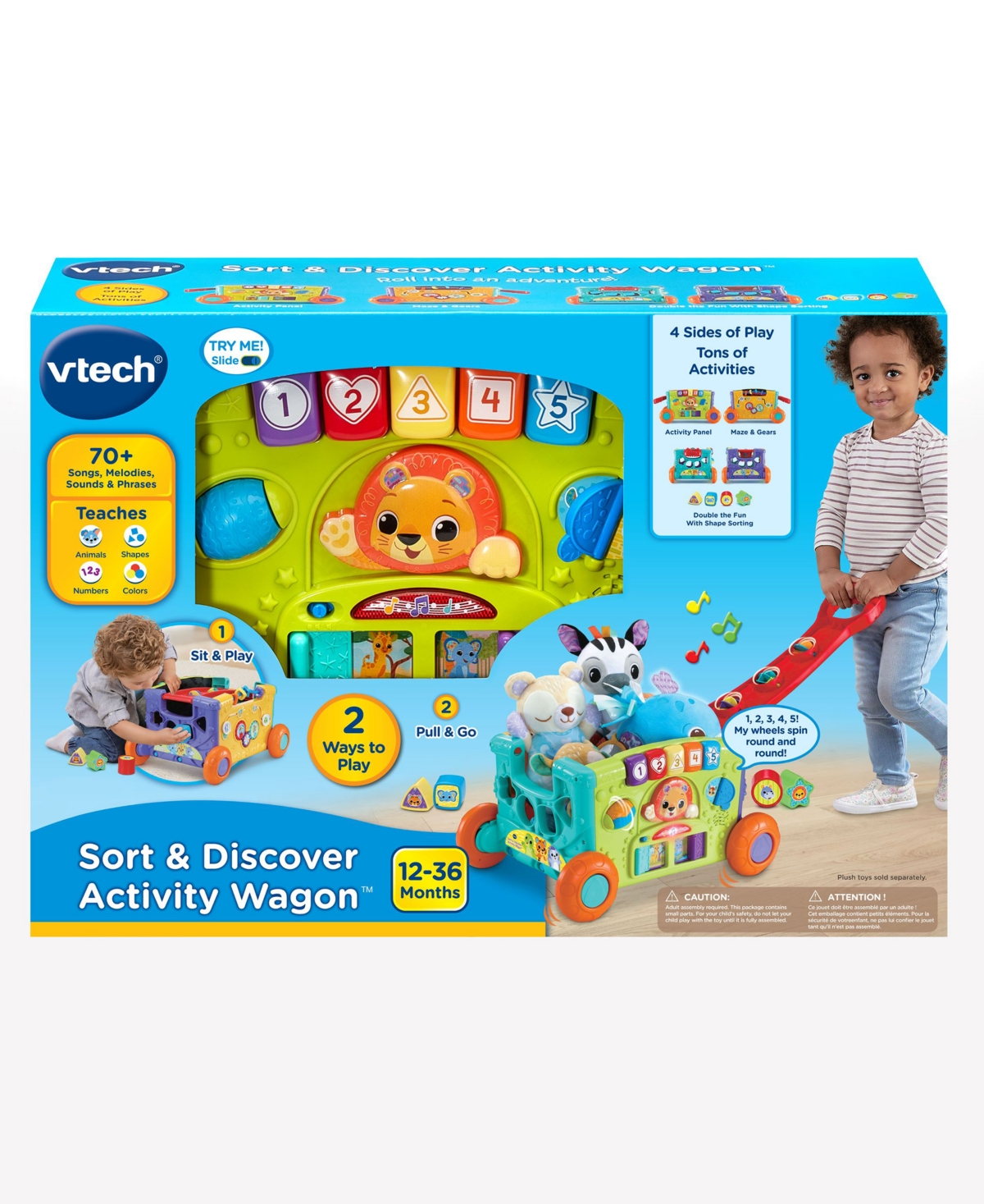 VTech Sort and Discover Activity Wagon Toy