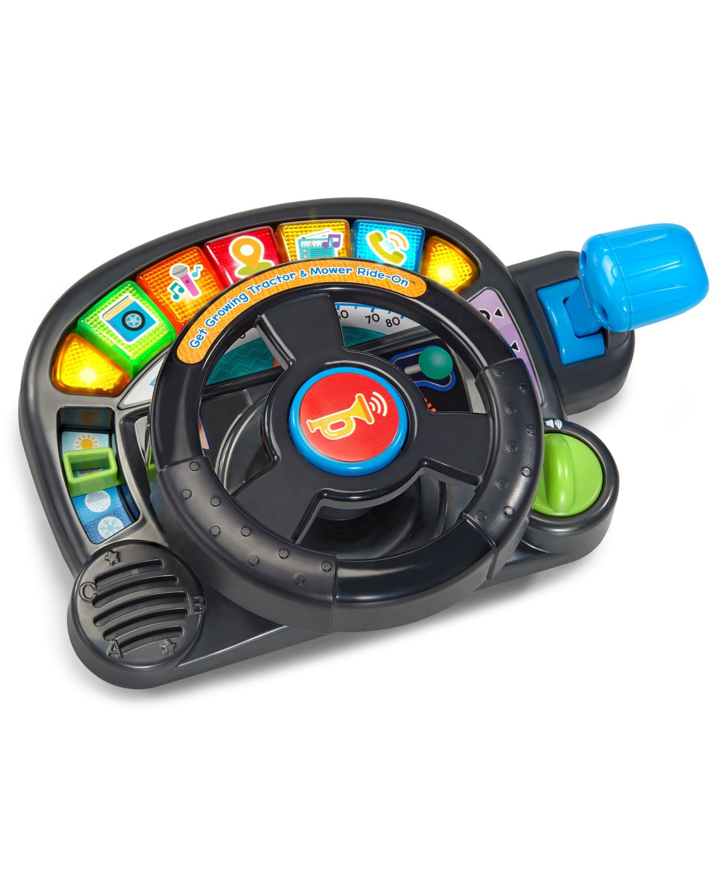 Детская игрушка VTech Get Growing 3-in-1 Ride-On Tractor & Lawn Mower, Ages 12-36 Months — фото 3