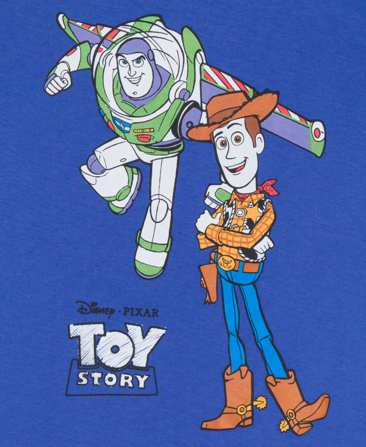 Toy Story Boys Toddler 2t-5t Long Sleeve T-shirt In Blue