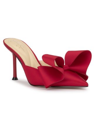 Jessica Simpson - Women's Valrin Bow Stiletto Mules