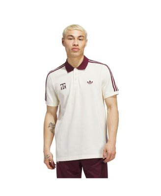 adidas - Men's Tan Texas A&M Aggies Throwback Polo
