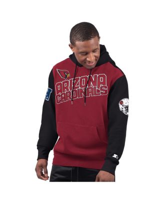 Starter - Men's Cardinal Arizona Cardinals Extreme Pullover Hoodie
