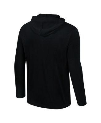 Men's Black Oregon State Beavers Color Pop Active Blend 2-Hit Long Sleeve Hooded T-Shirt