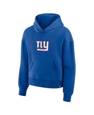 Women's Royal New York Giants Eligible Receiver Legacy Pullover Hoodie
