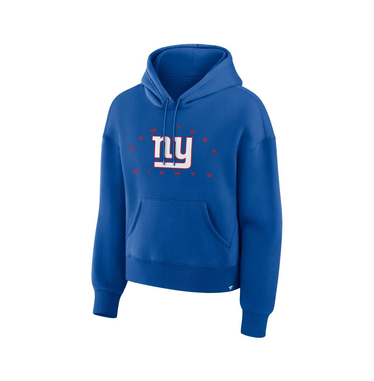 Женское худи Fanatics Royal New York Giants Eligible Receiver Legacy Pullover — фото 4
