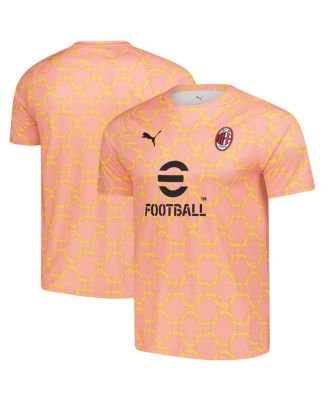 Puma - Men's Light Orange AC Milan 2025/26 Pre-Match dryCell Training Jersey