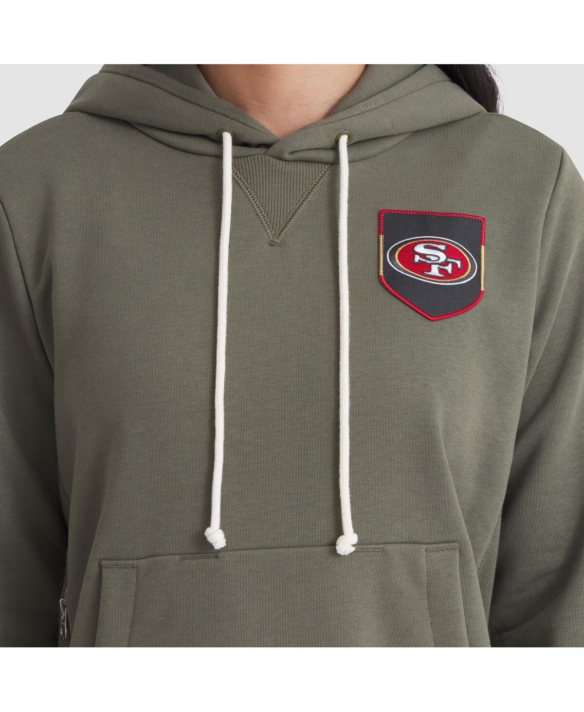 Nike Women's Olive San Francisco 49ers 2025 Salute to Service Sideline Standard Issue Dri-fit Hoodie