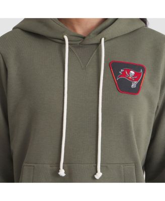 Women's Olive Tampa Bay Buccaneers 2025 Salute to Service Sideline Standard Issue Dri-FIT Hoodie