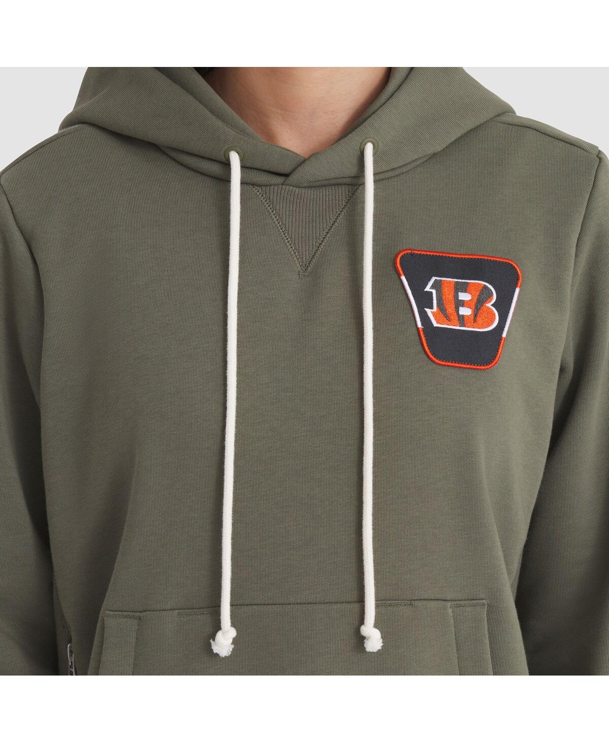 Nike Women's Olive Cincinnati Bengals 2025 Salute to Service Sideline Standard Issue Dri-fit Hoodie