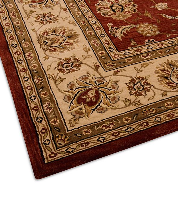 Nourison Wool and Silk 2000 2203 Brick 8'6" x 11'6" Area Rug & Reviews