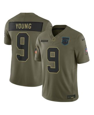Nike - Men's Bryce Young Olive Carolina Panthers 2025 Salute to Service Limited Jersey