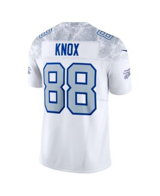 Men's Dawson Knox White Buffalo Bills 2025 Rivalries Collection Limited Jersey