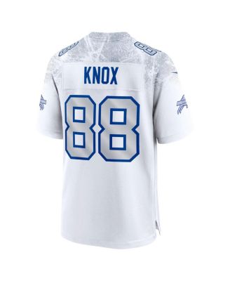 Men's Dawson Knox White Buffalo Bills 2025 Rivalries Collection Game Jersey