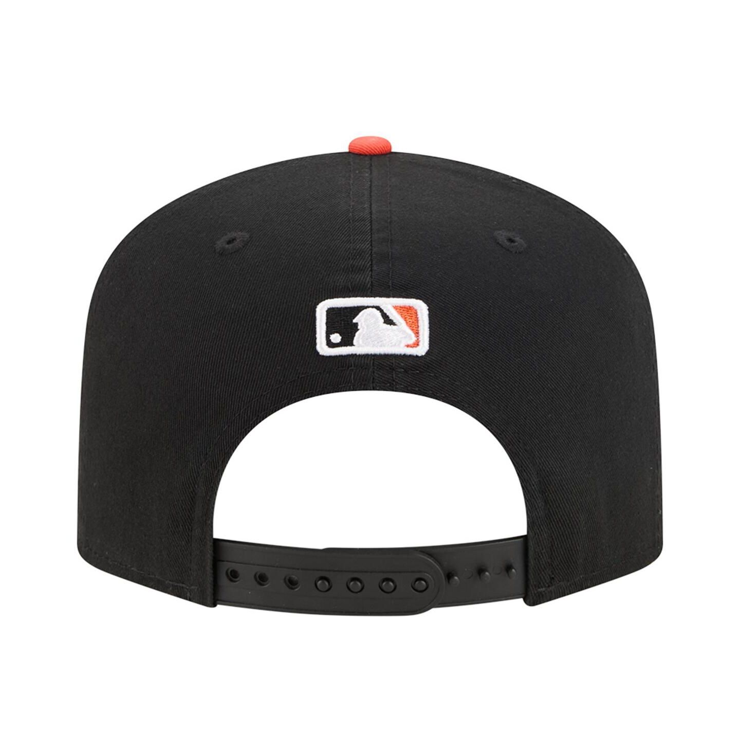 Мужская кепка New Era Black San Francisco Giants Team 19TWENTY Adjustable Hat — фото 3