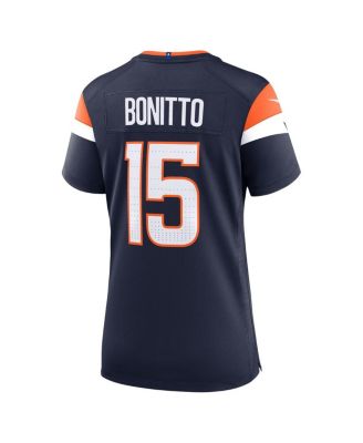 Women's Nik Bonitto Navy Denver Broncos Alternate Game Jersey