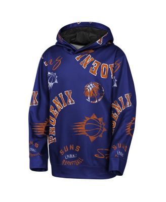 Big Boys and Girls Purple Phoenix Suns Moving Violation Hoodie