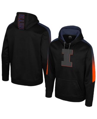Colosseum - Men's Black Illinois Fighting Illini The Gang Blackout Hoodie