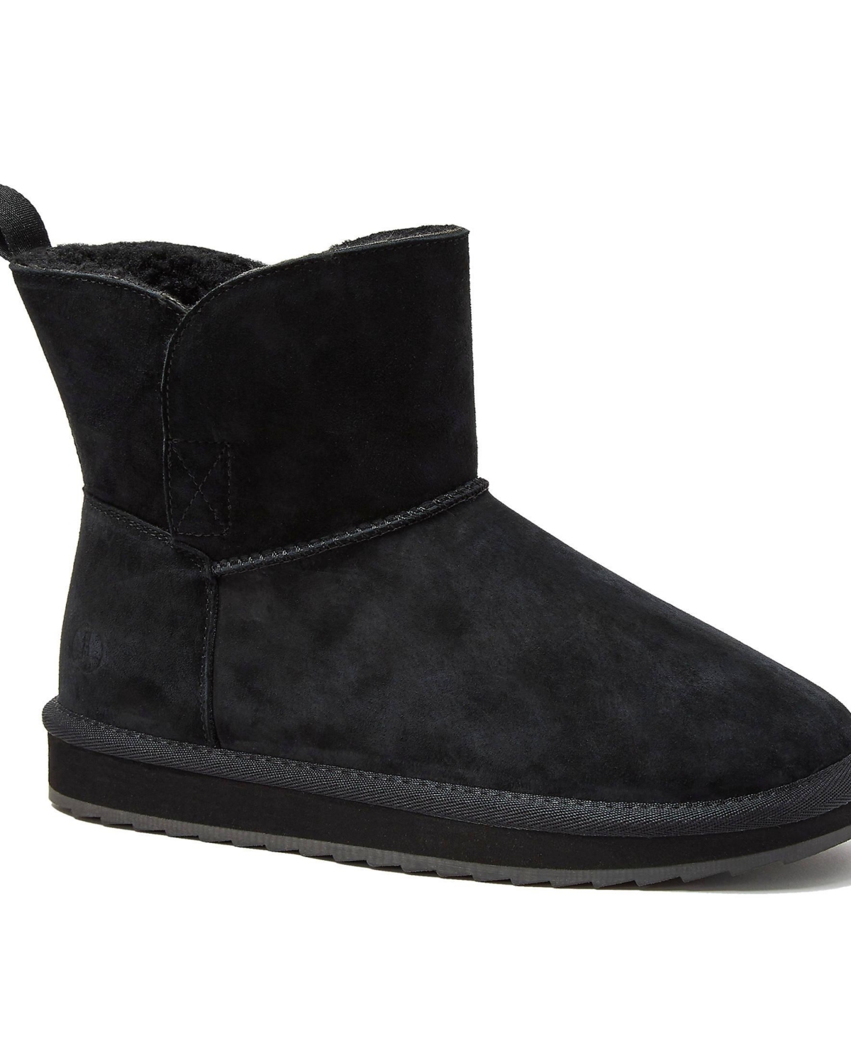 Lands' End Women's Lined Suede Indoor Outdoor Boots