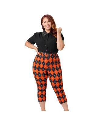Plus Size Rachelle Capri Pants
