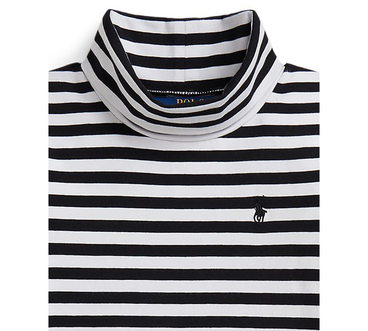 Polo Ralph Lauren Girls 2T-6X Striped Turtle Neck Dress