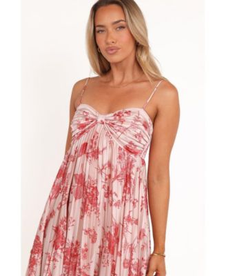 Women's Vikki Dress - Red Floral
