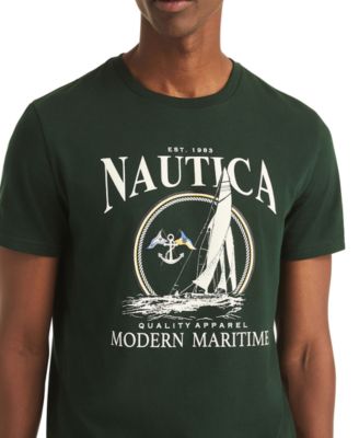 Men's Sail Printed Crewneck T-Shirt