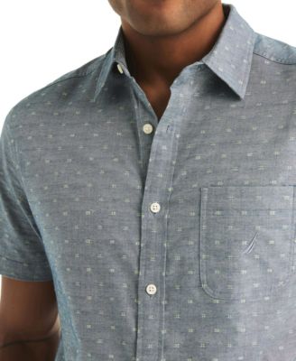Men's Printed Short-Sleeve Shirt