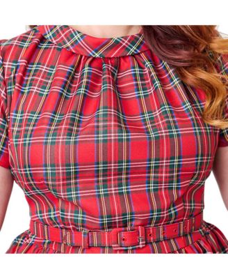 Plus Size Flare Dress