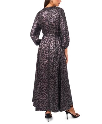 Women's 3/4-Sleeve Maxi Dress