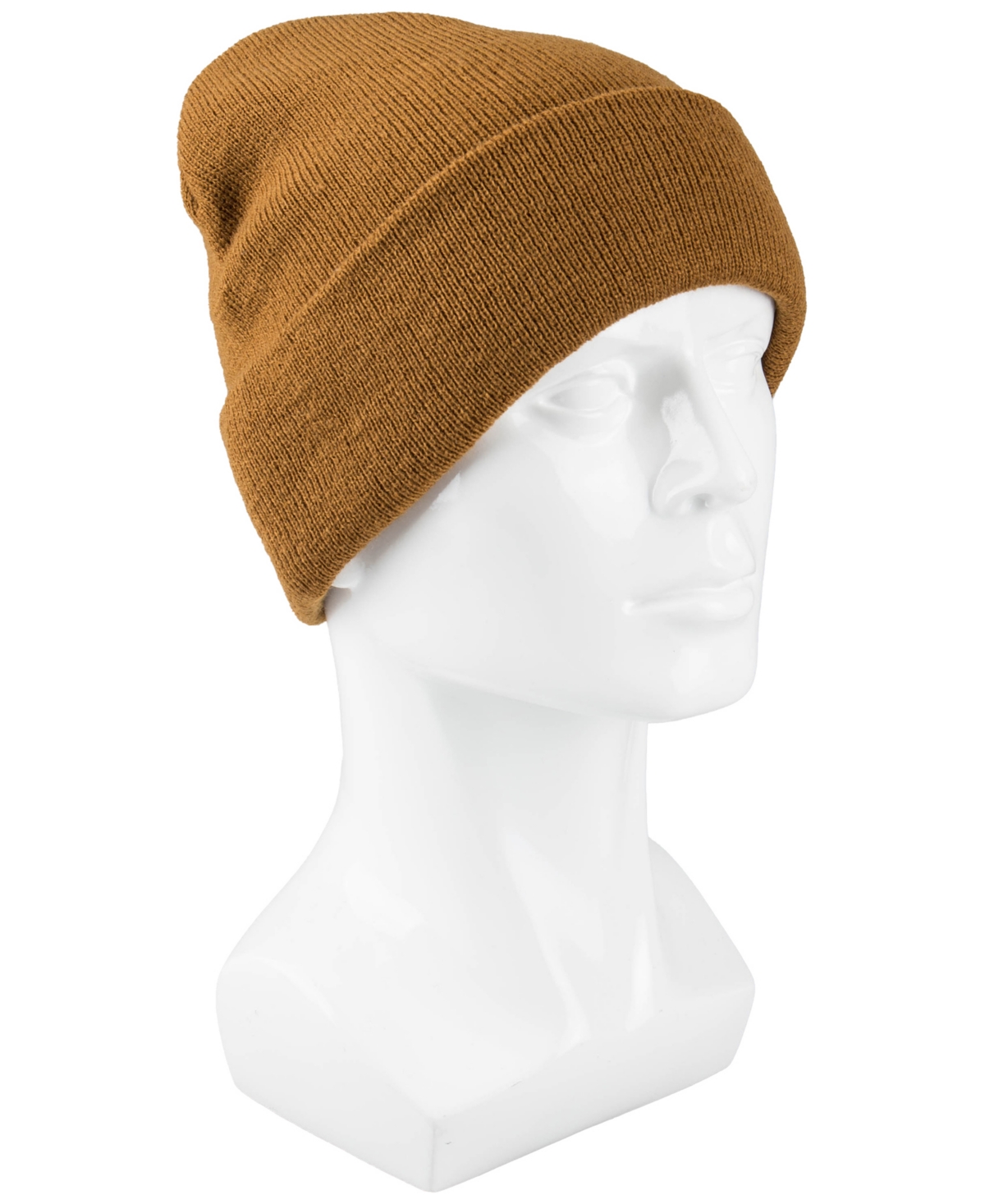 Levi's Men's Adjustable Fold Over Cuff Beanie In Brown