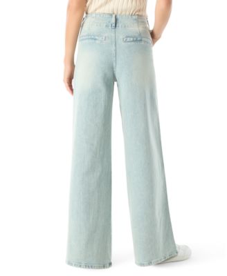 DO by Women's Posey Pleated Wide-Leg Trousers