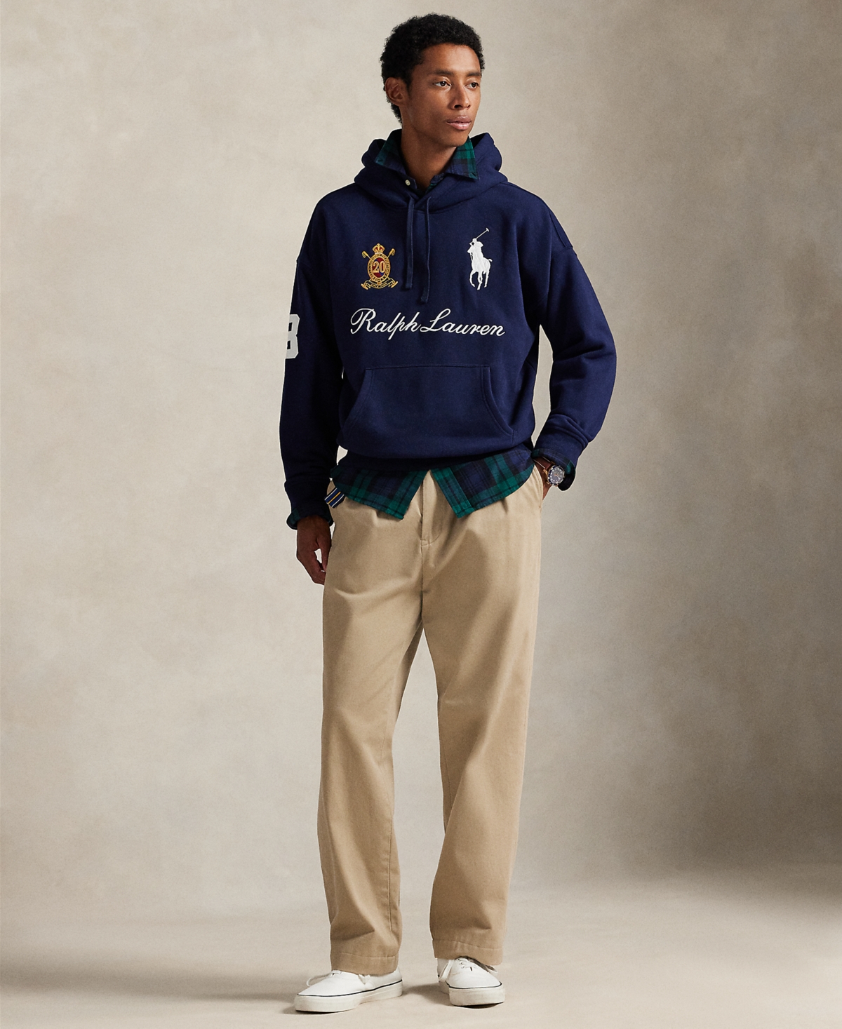 Polo Ralph Lauren Men's Big Pony 20th Anniversary Long Sleeve Hoodie