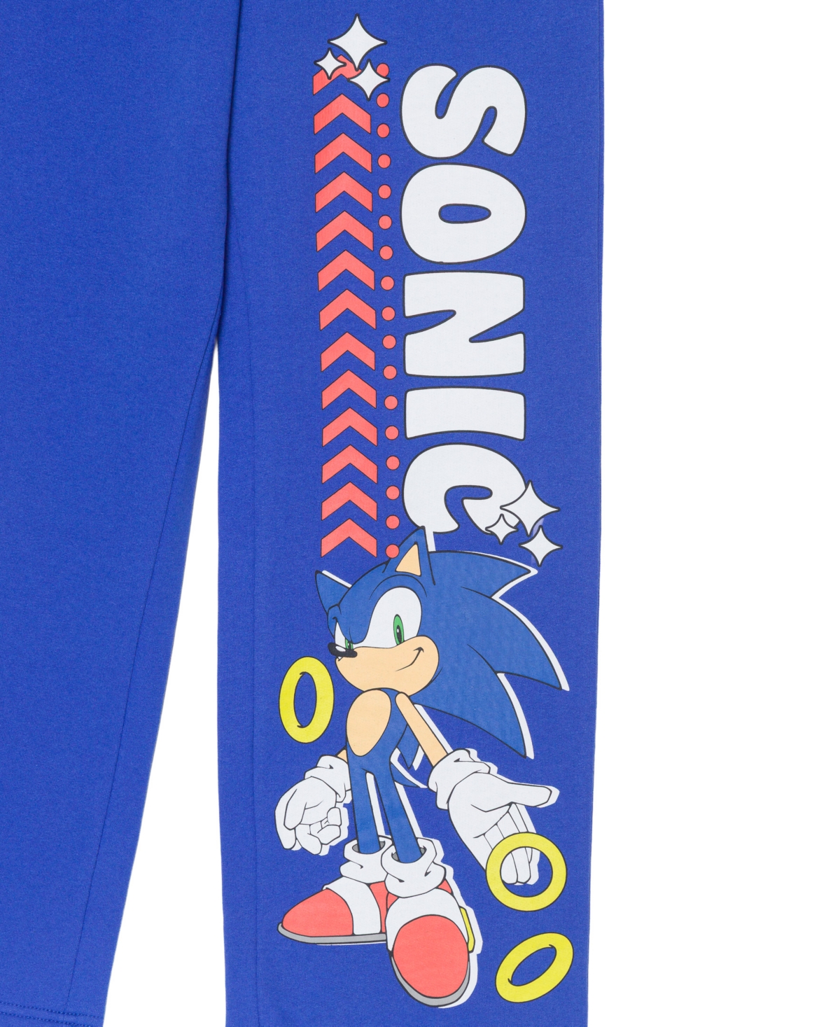 Sonic Boys 5-20 Hedgehog Ring Drop Printed Pants