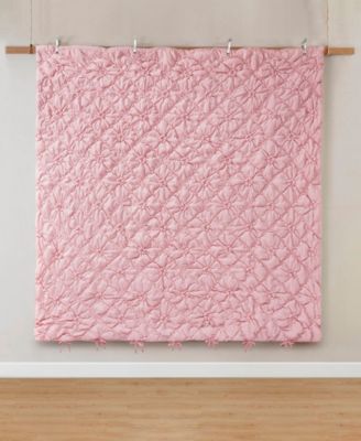 Lily Floral Embroidery 2-Pc. Comforter Set, Twin