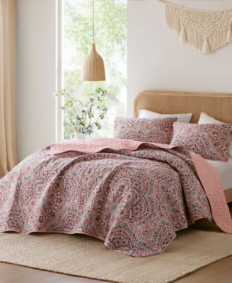 Valerie Reversible 3-Pc. Quilt Set, Full/Queen