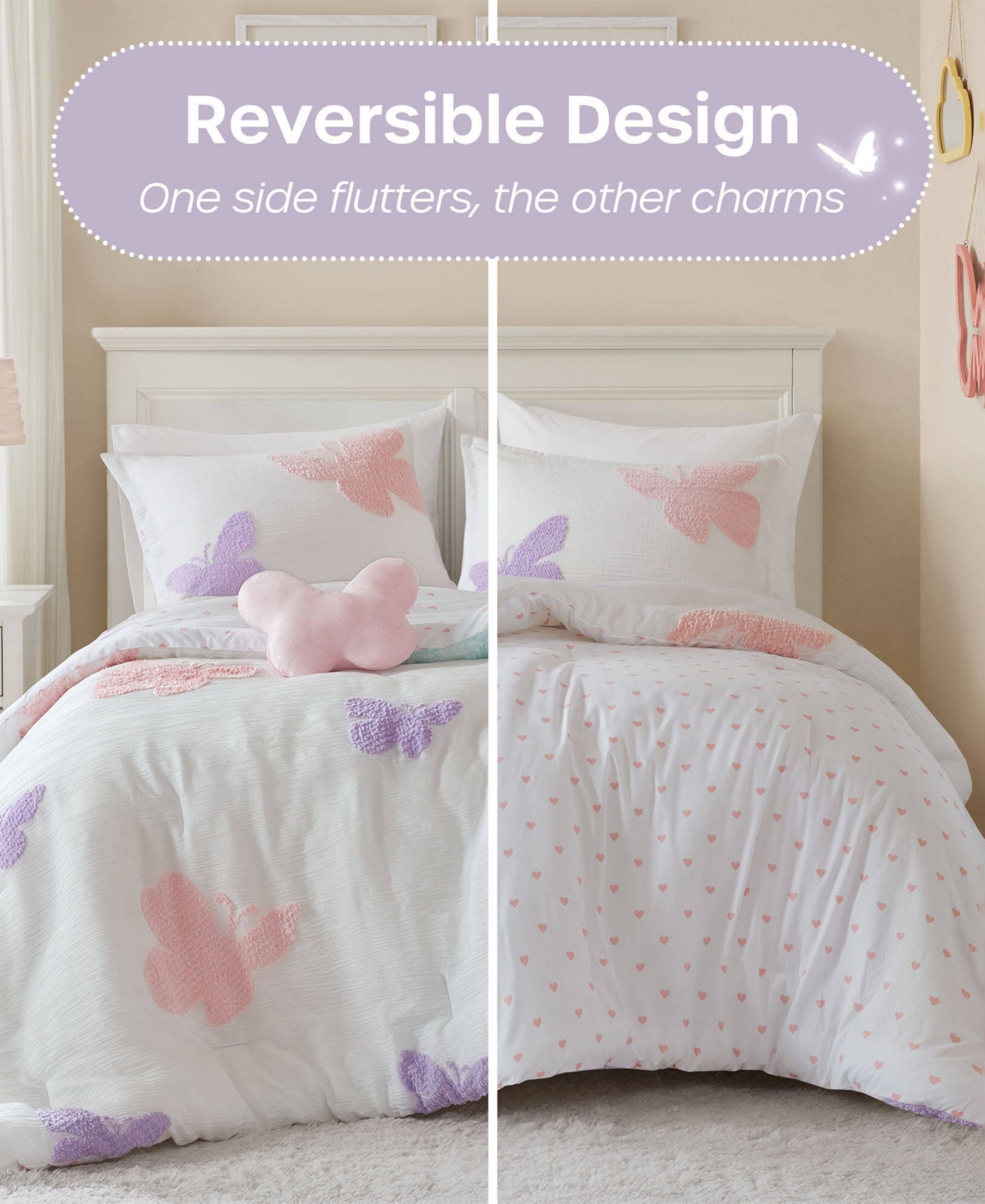 Intelligent Design Rio Textured 3-pc. Comforter Set, Twin In Multi