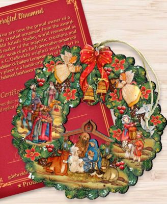 12 Days of Christmas Wreath Ornament