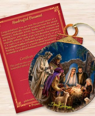 Miracle Nativity Christmas Ornament