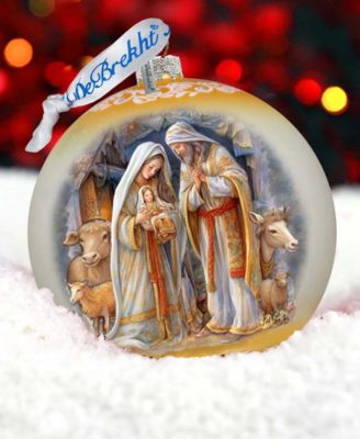 Nativity Chronicles LE Glass Ornament