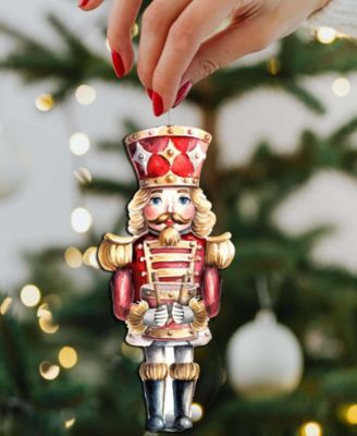 Nutcrackers Christmas Ornaments, Set of 3