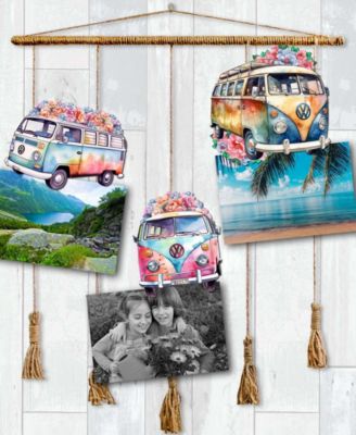 Volkswagen Vans Wooden Clip Ornaments, Set of 3