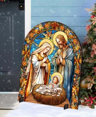 Classic Nativity Outdoor Garden D&eacute;cor