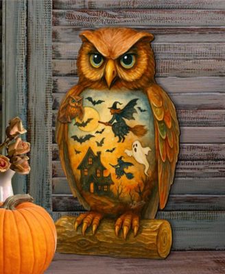 Halloween Owl Holiday Door D&eacute;cor