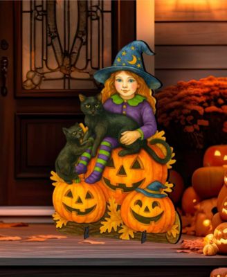 Halloween Witch Outdoor Garden D&eacute;cor