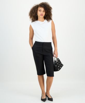 I.N.C. International Concepts - Petite High-Rise Capri Pants